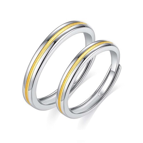 Partnerring aus Silber