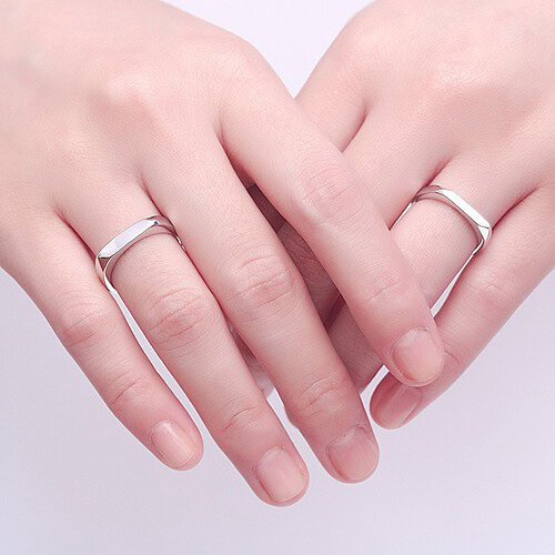 Silber Partnerring