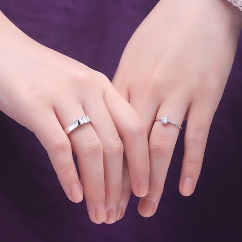 Partnerring mit Zirkonia