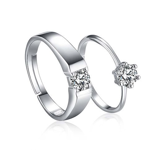 Partnerring mit Zirkonia