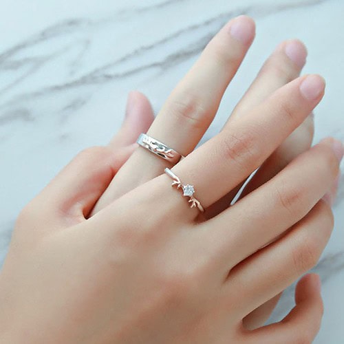 Partnerring Geweih