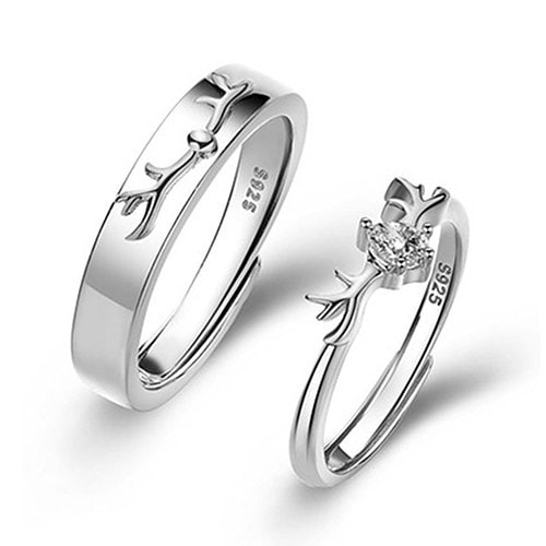 Partnerring Geweih