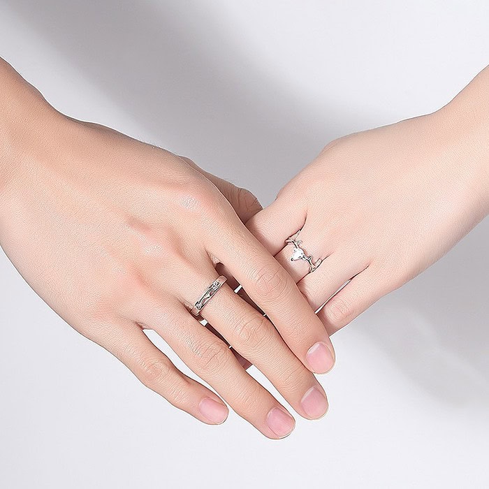 Partnerring Geweih