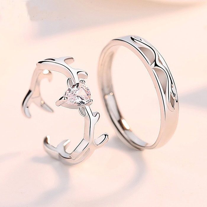 Partnerring Geweih