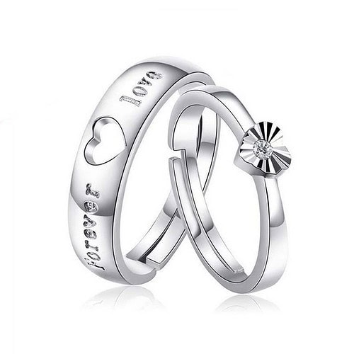 Partnerring Herz