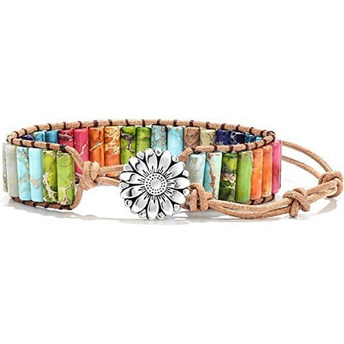 Armband Stein Bunt