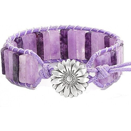 Kaiserstein Armband Lila