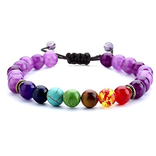 Chakra Armband Amethyst