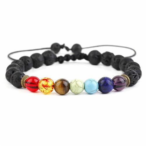 Chakra Armband Vulkanstein