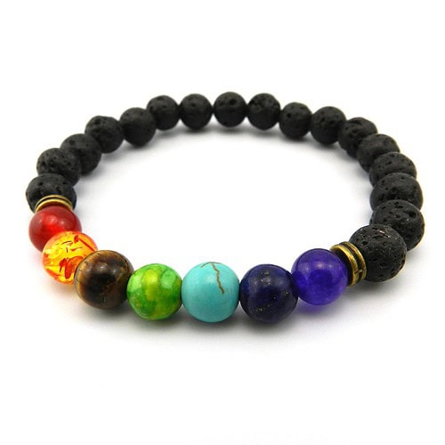 Armband Vulkanstein Chakra