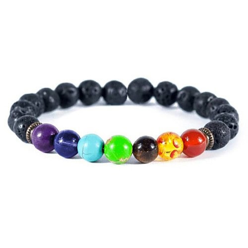 Armband Vulkanstein Chakra