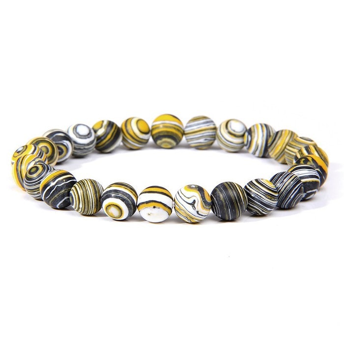Malachit Armband Gelb