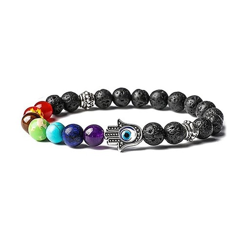 Fatimas Hand Armband Vulkanstein