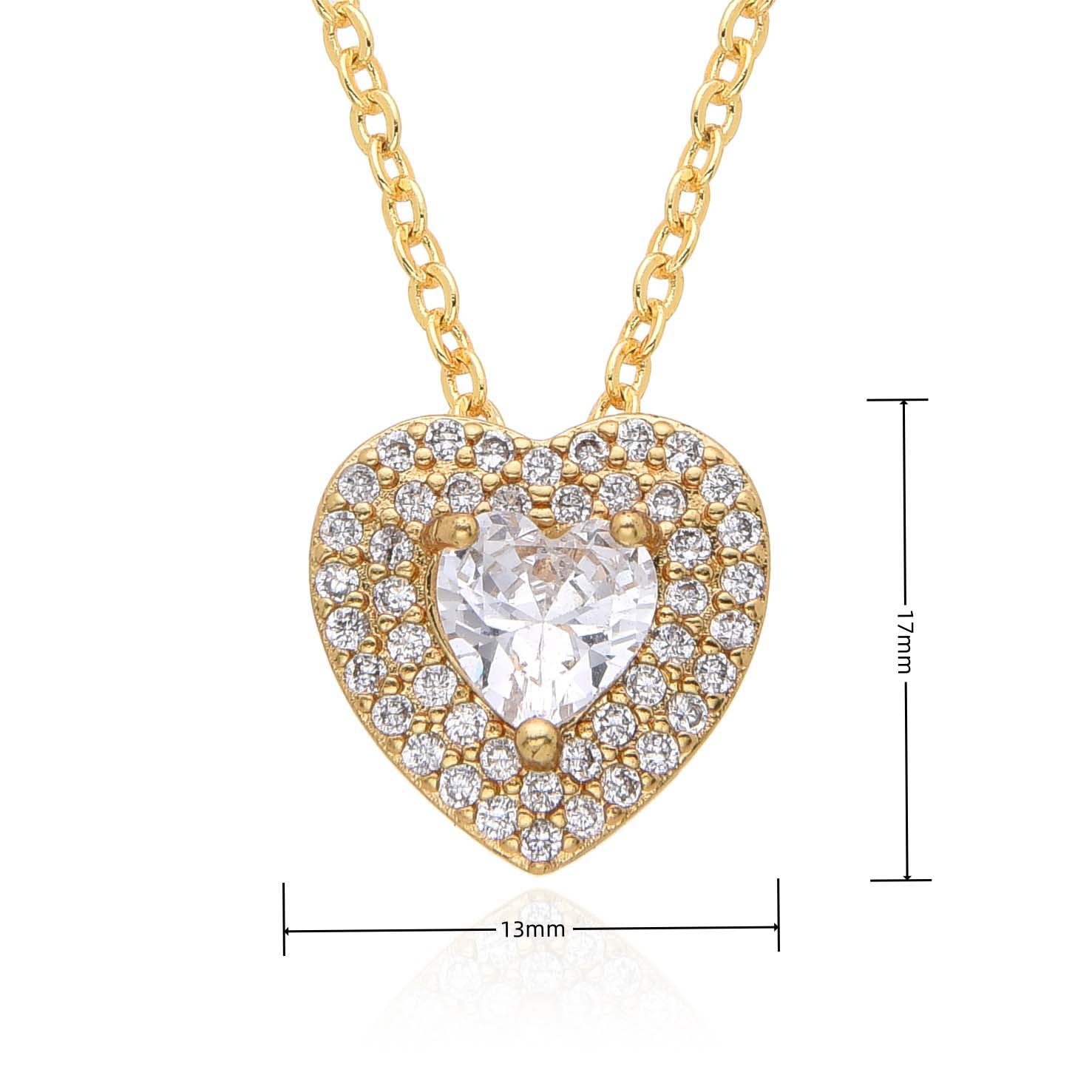 Kette Für Freundin mit Zirkonia