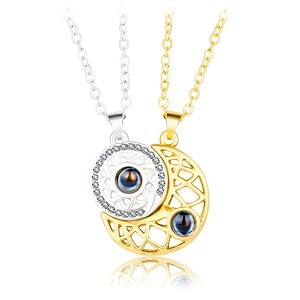 Pärchen Kette Sonne und Mond