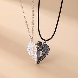 Kette Für Paare Umarme den Engel
