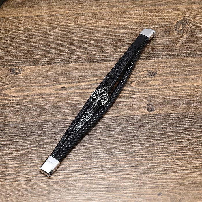 Lederarmband Lebensbaum – Bild 3