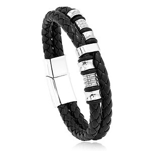 Lederarmband Herren Braun