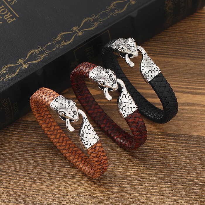 Armband Herren Schlange – Bild 2