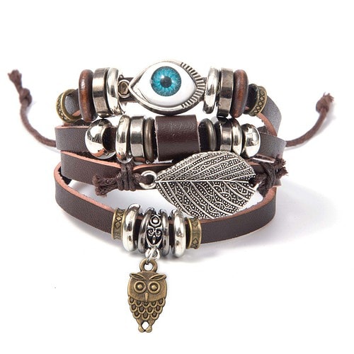 Eulen Armband Damen