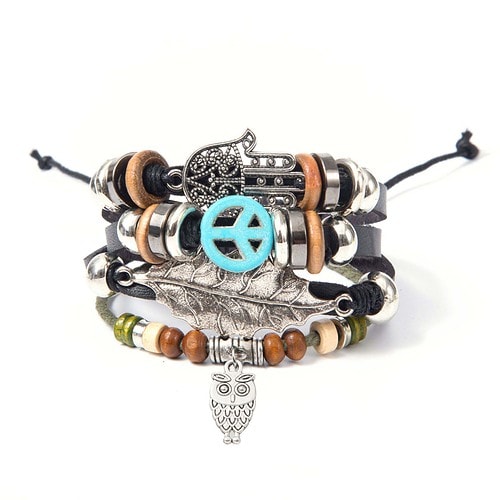 Nazar Lederarmband