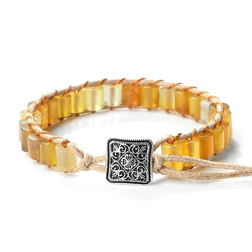 Naturstein Armband Yoga