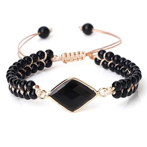 Schwarz Armband Couple
