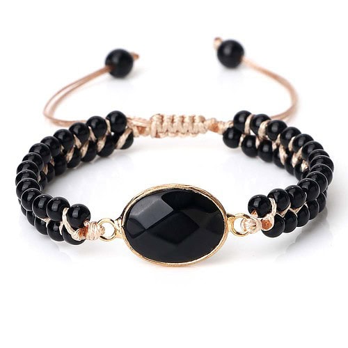 Schwarz Armband Couple