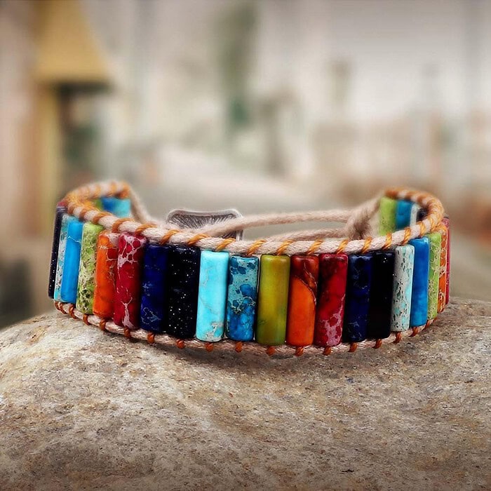Kaiserstein Armband Gewebt