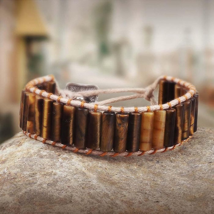 Kaiserstein Armband Gewebt