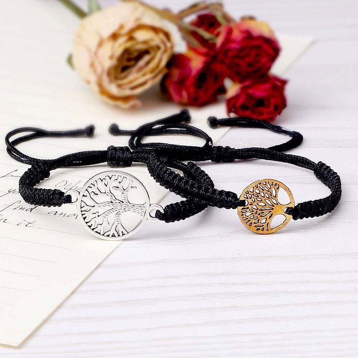 Pärchen Armband Lebensbaum – Bild 2