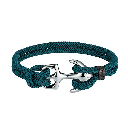 Maritime Armband Dunkelgrün