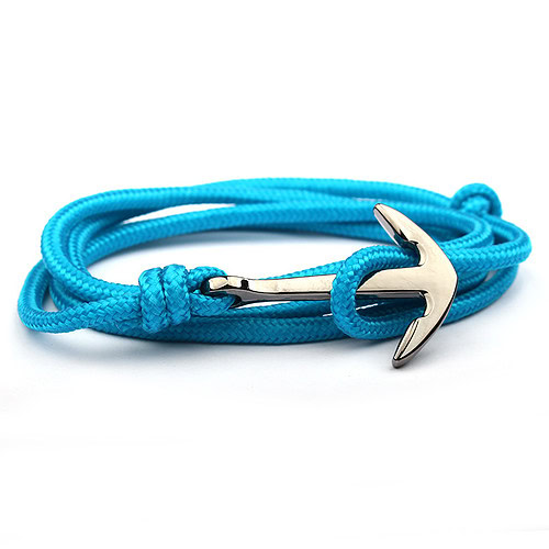Armband mit ankerverschluss Blau