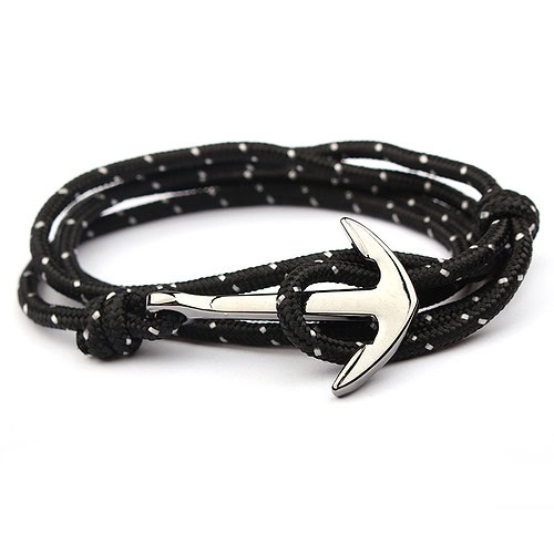 Paracord Armband Schwarz
