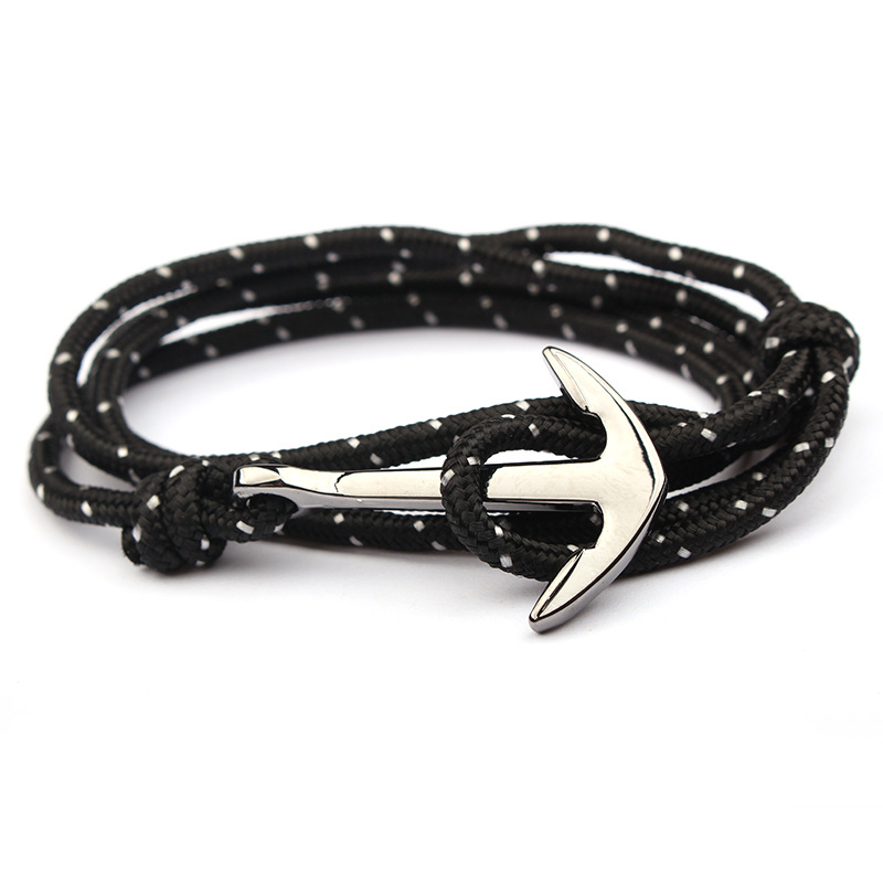 Paracord Armband Schwarz