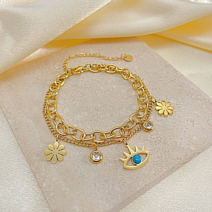 Bettelarmband Anhänger Evil Eye