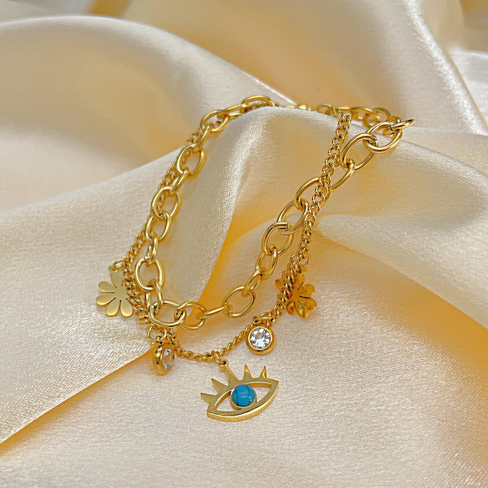 Bettelarmband Anhänger Evil Eye