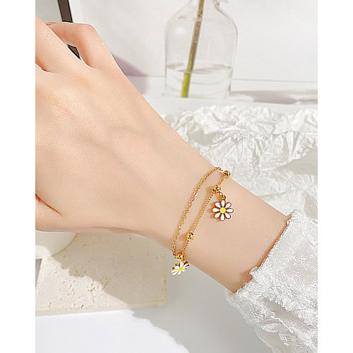 Bettelarmband Anhänger Blumen