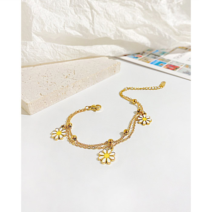 Bettelarmband Anhänger Blumen