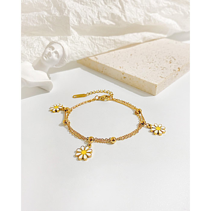 Bettelarmband Anhänger Blumen