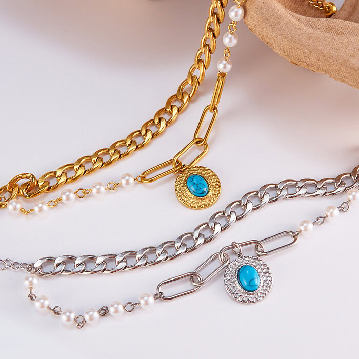 Armband Mit Türkis Anhänger