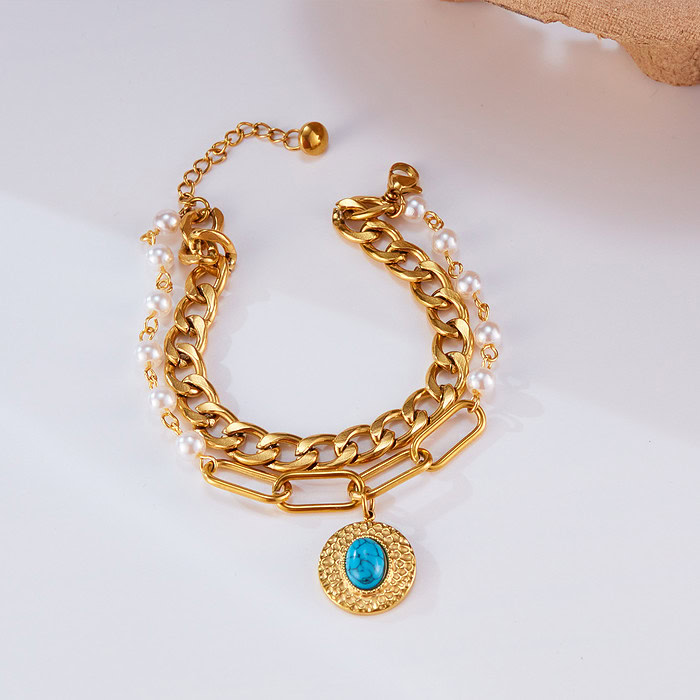 Armband Mit Türkis Anhänger