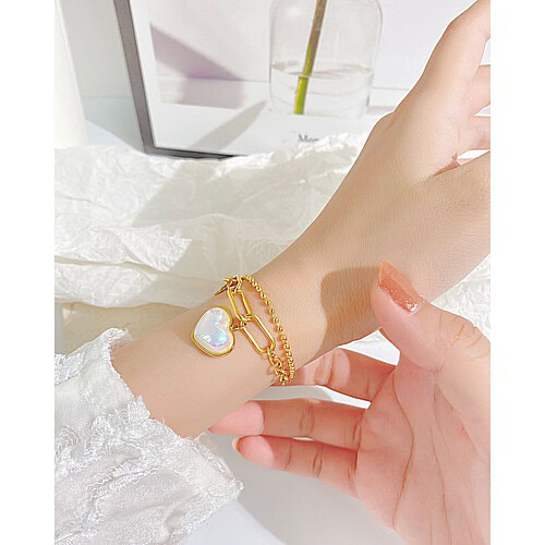 Armband Mit Perlmutt Anhänger