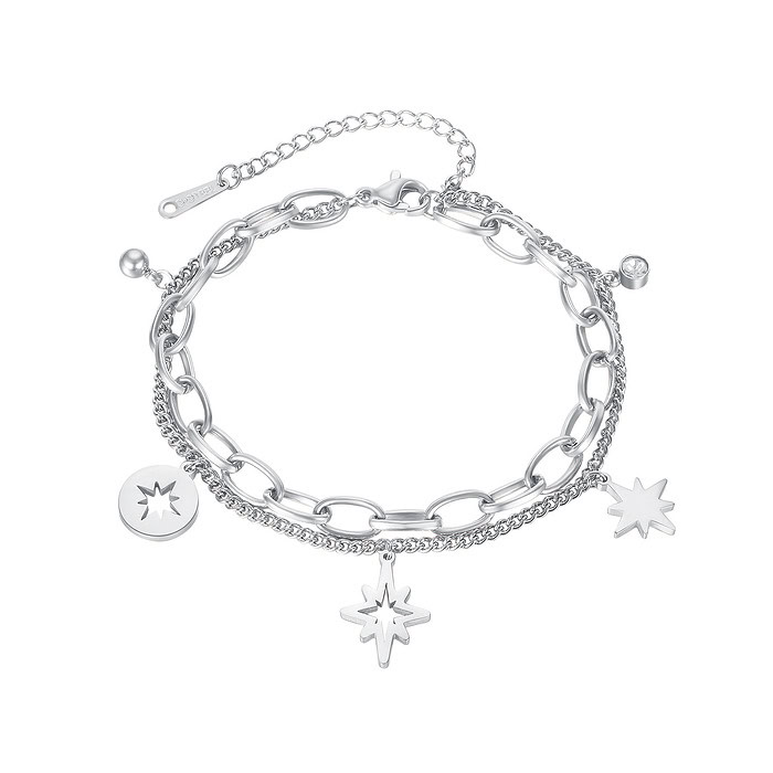 Armband Mit Schneeflocke Anhänger – Bild 6