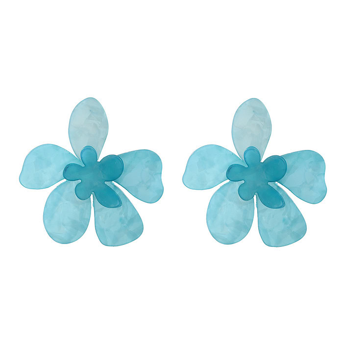 Blumen ohrringe Stecker – Bild 11