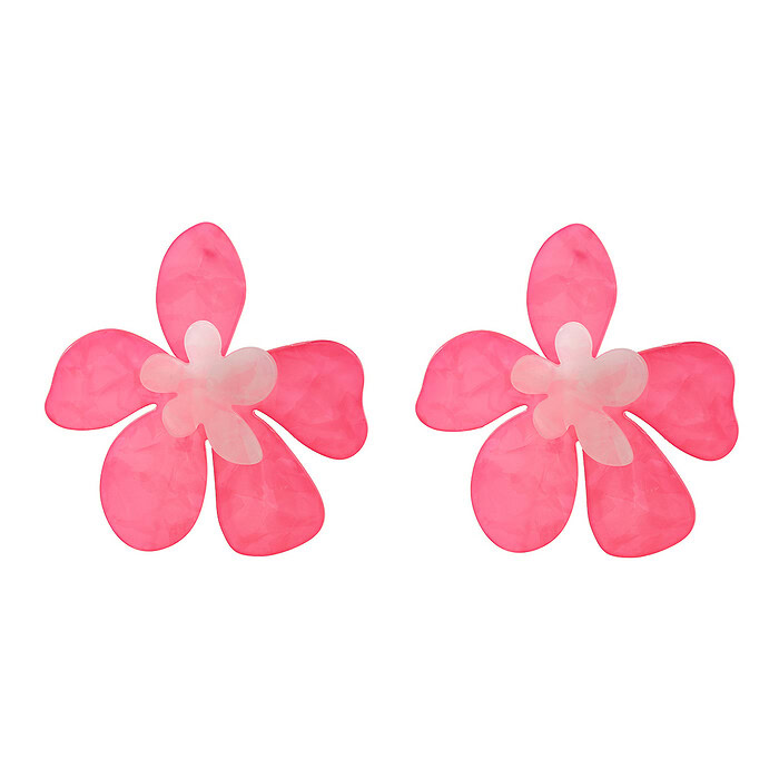 Blumen ohrringe Stecker