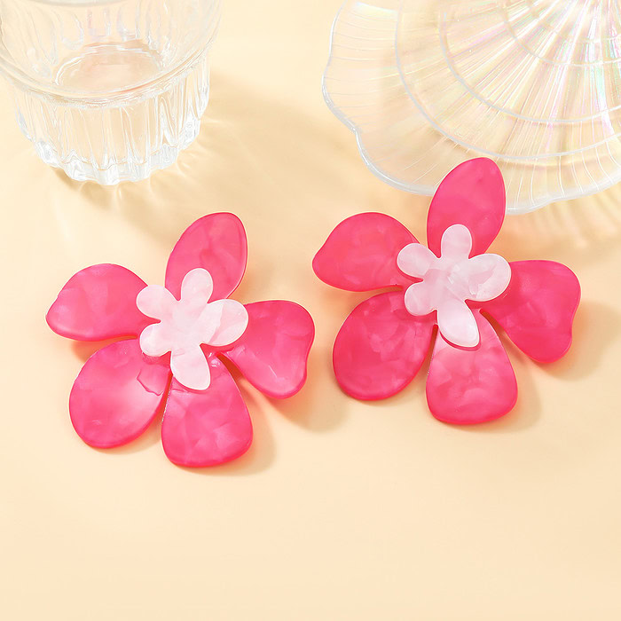 Blumen ohrringe Stecker – Bild 5