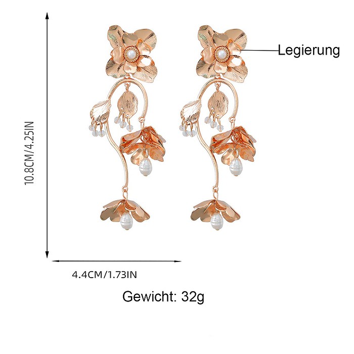 kronleuchter ohrringe Lange