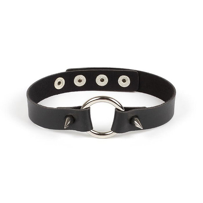 Schwarz Choker Kette