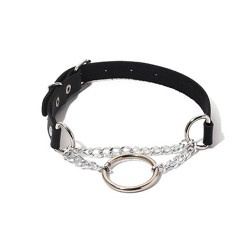 Gothic Kette Leder